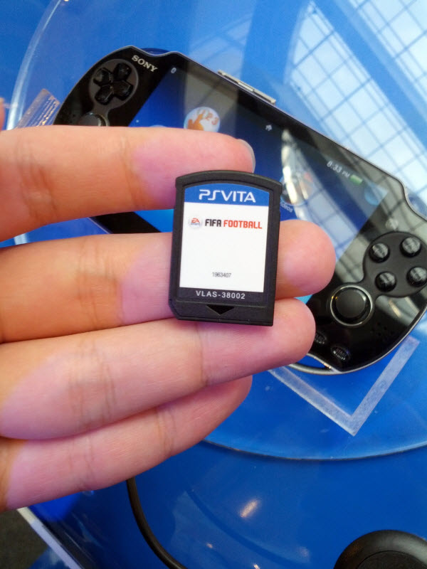 PlayStation Vita Game Card PlayStation Vita Game Card @ PlayStation Vita Malaysia Launch
