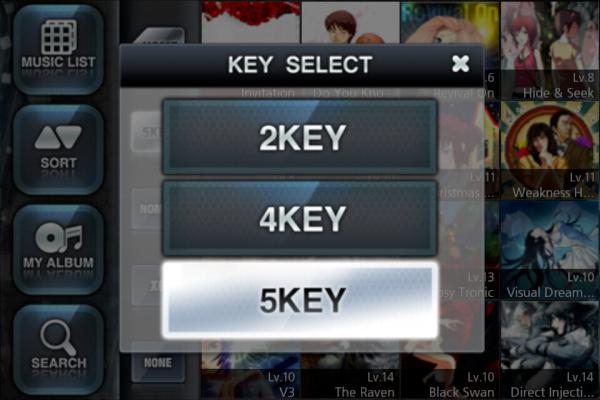 O2Jam U for iOS 2 4 5 keys mode O2Jam U for iOS 2 4 5 keys mode