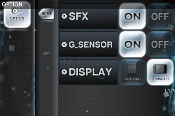 O2Jam U for iOS Option Menu O2Jam U for iOS Option Menu